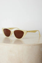 Bloom yellow sunglasses, angle view