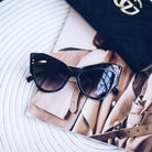 Hepburn black sunglasses