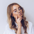 Fenton clear frame sunglasses