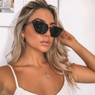 Dixie black sunglasses, side view